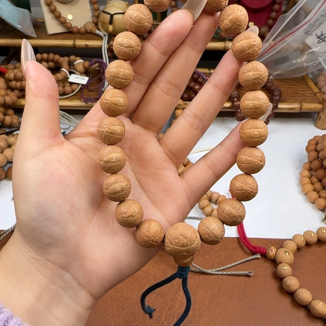 手串凤眼菩提14毫米果冻皮6号