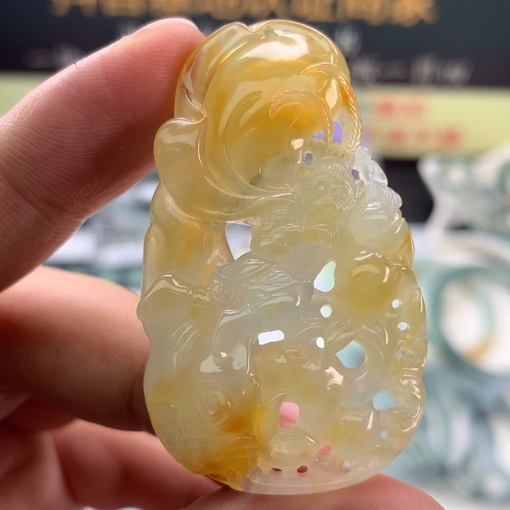 【闪购商品】未镶嵌定制翡翠美猴王