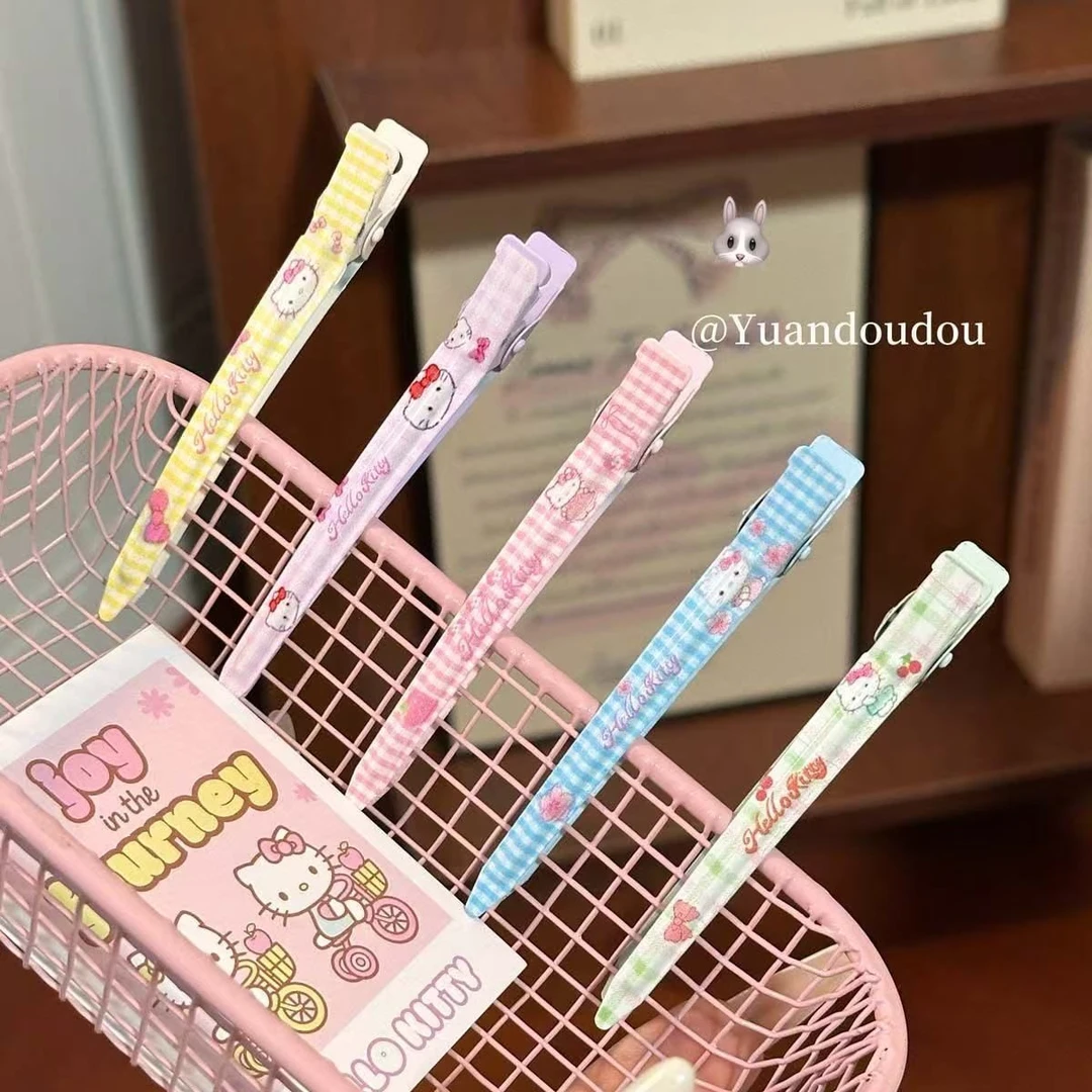 超仙甜美百搭发夹一字发卡萌趣卡通头饰少女蓬松刘海碎发佩戴神器