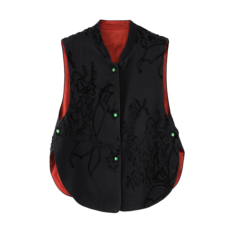 新款爆款提花夏季马甲奢华高档有质感气质时髦轻薄款高级感高贵感