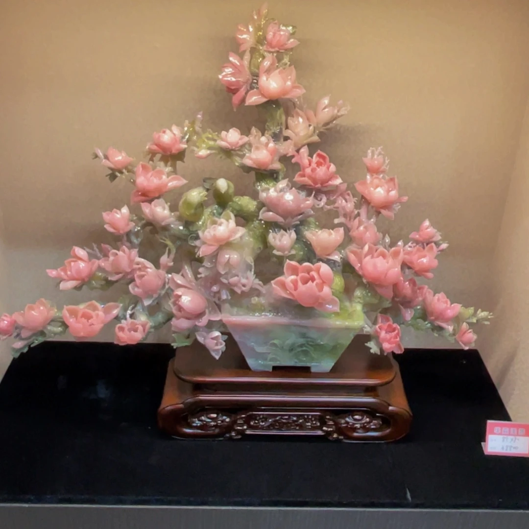 蛇纹石玉未镶嵌摆件