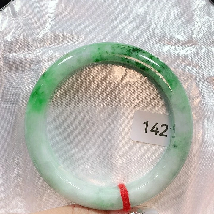 翡翠手镯未镶嵌天然翡翠手镯58