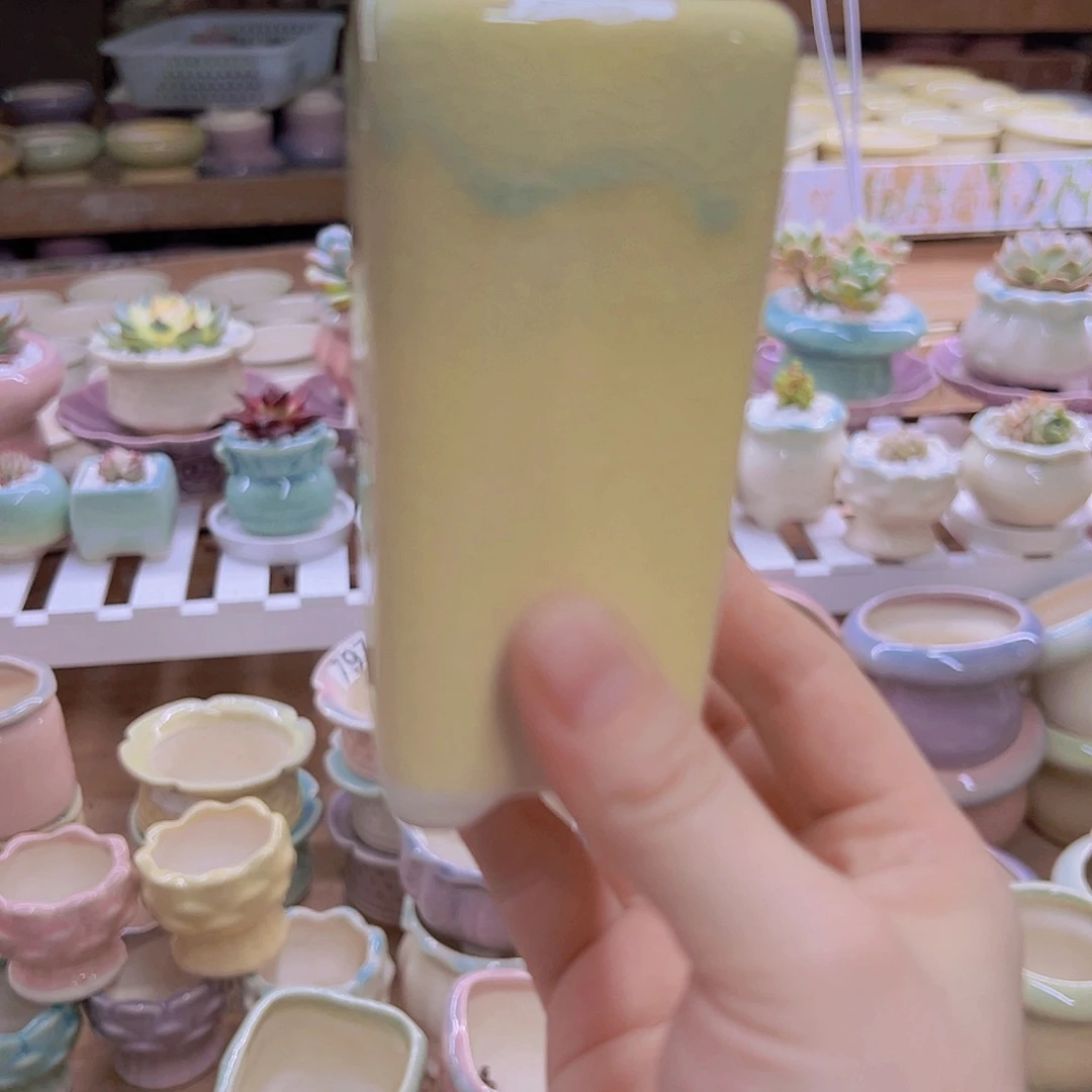 陶瓷花盆当场满12包邮