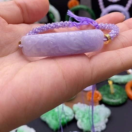 翡翠未镶嵌手链翡翠手链