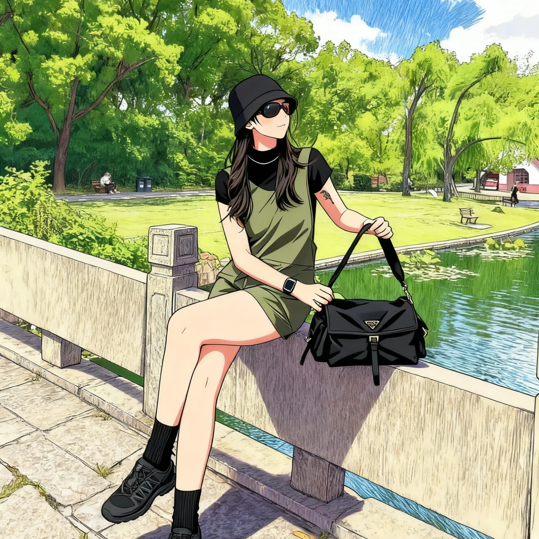 p家尼龙Explore系列邮差包