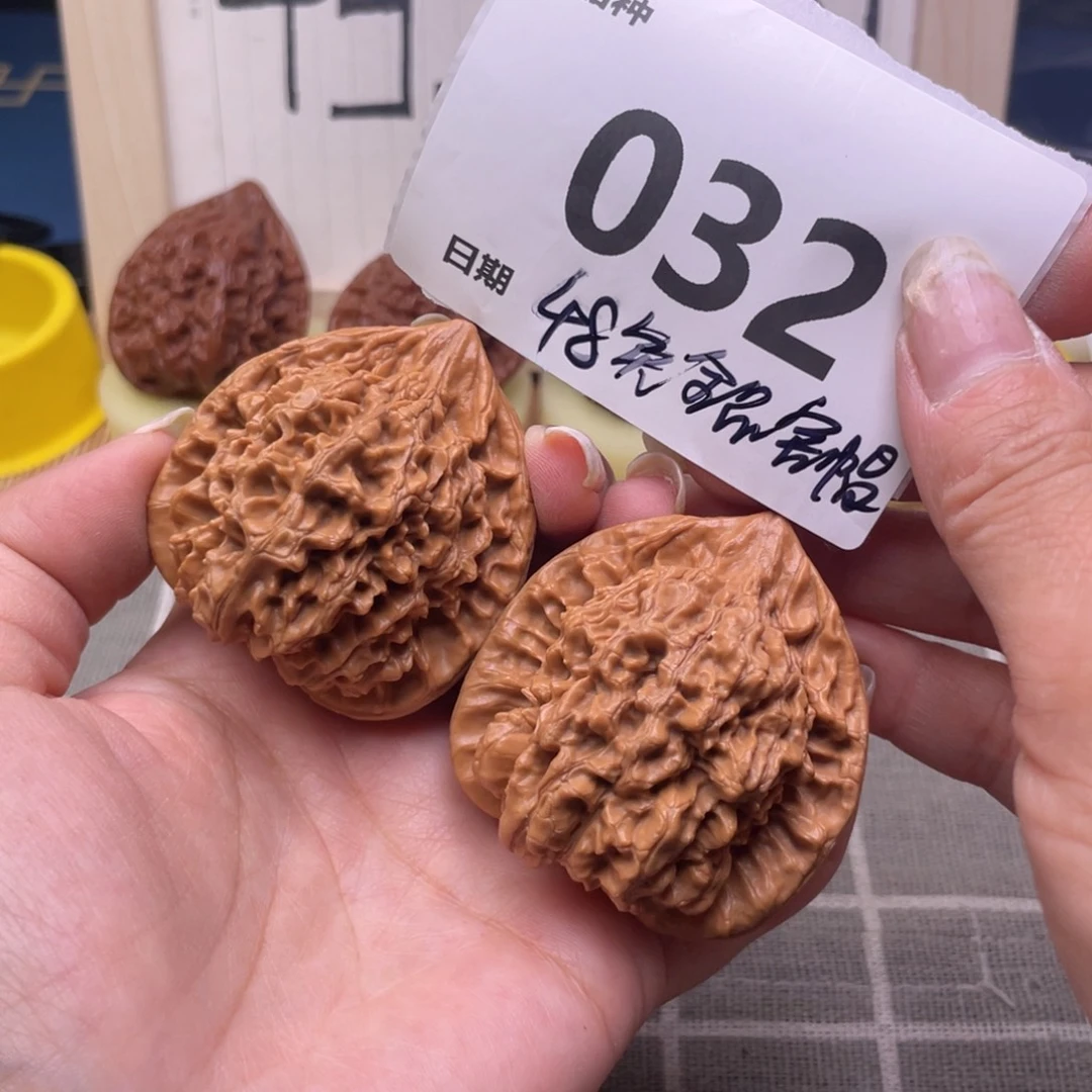 把件文玩核桃32号48全品官帽