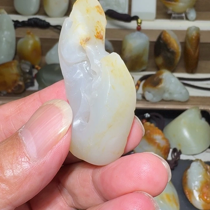 吊坠(不含链)未镶嵌和田玉