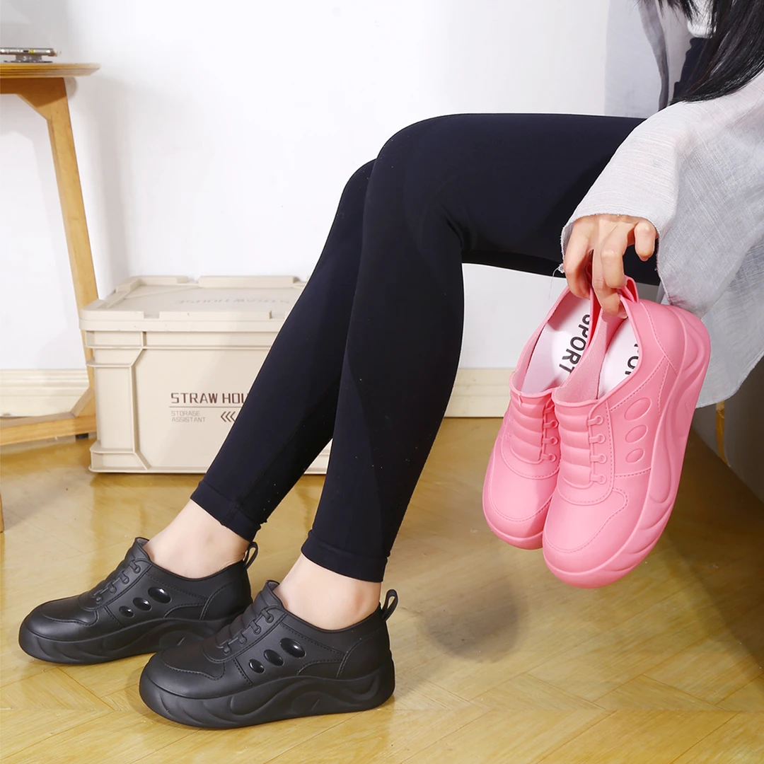 水鞋女款防滑2025新款爆款水鞋雨鞋外穿防水防油厨房女款雨靴胶鞋