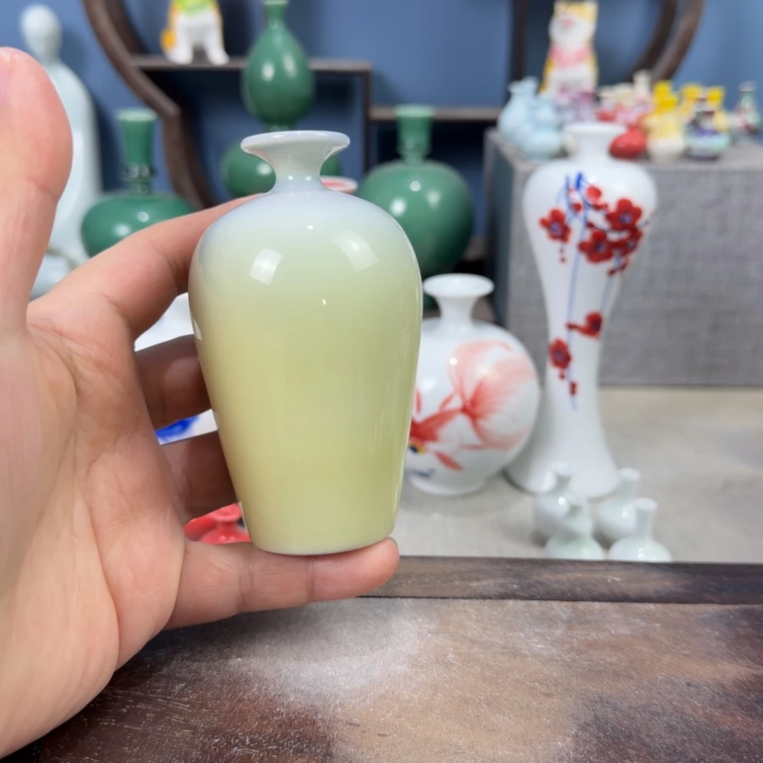 陶瓷手工小花器摆件