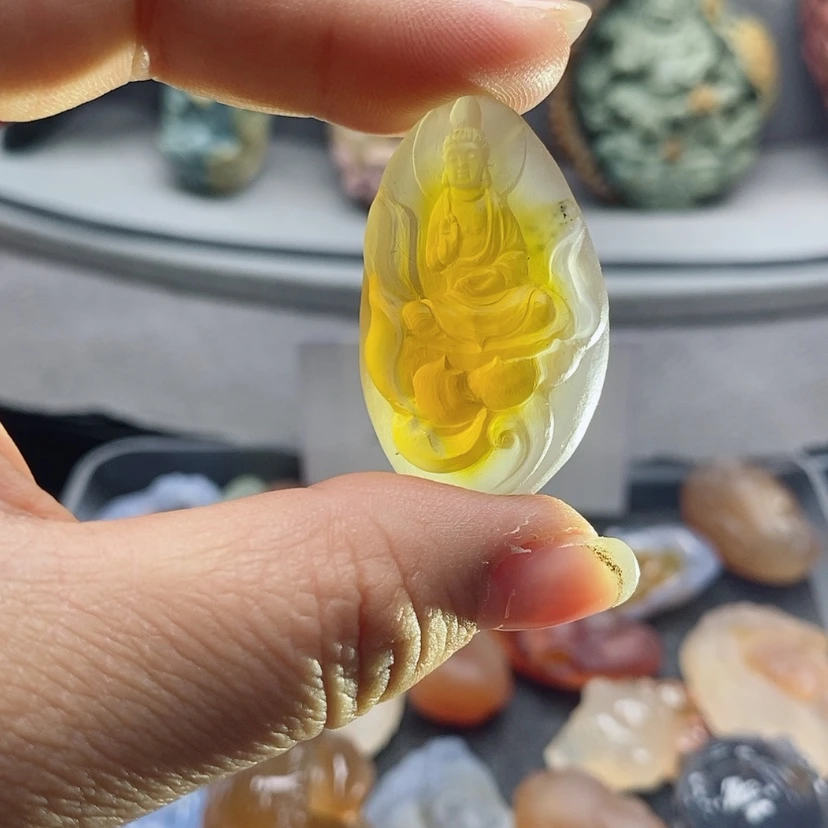 【闪购商品】未镶嵌吊坠定制玛瑙