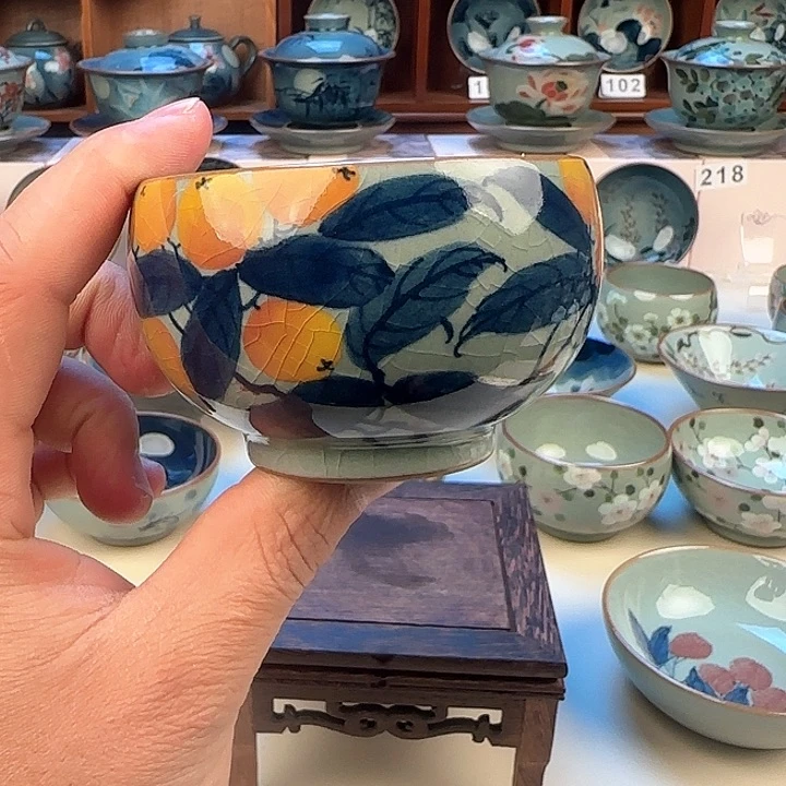 景德镇陶瓷陶瓷杯茶具