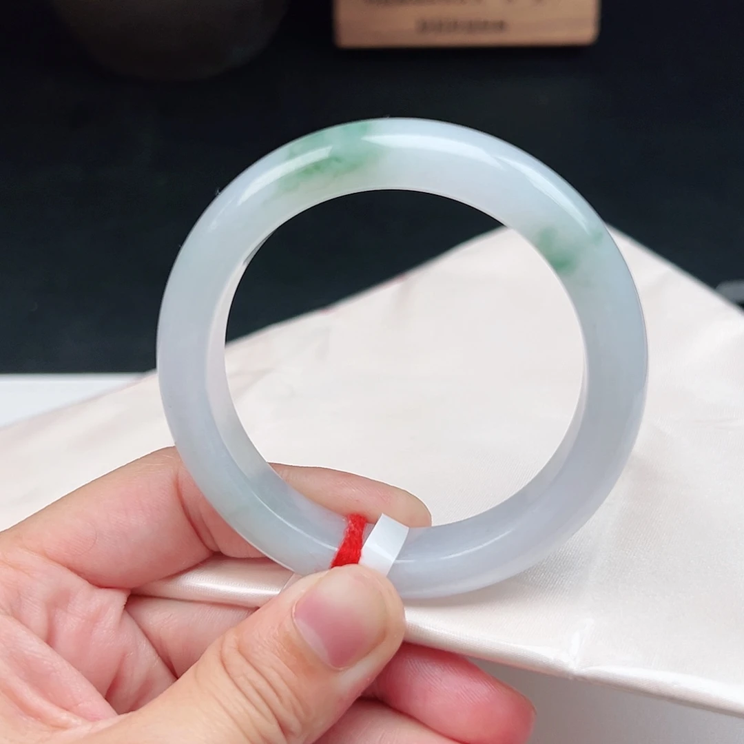 翡翠未镶嵌手镯b0707-2