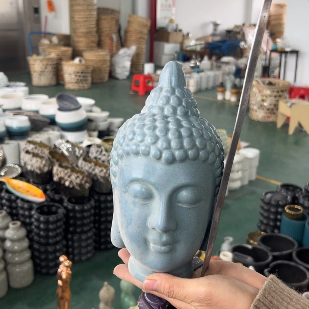 摆件97 号高中低温陶瓷瓶（部分微瑕）