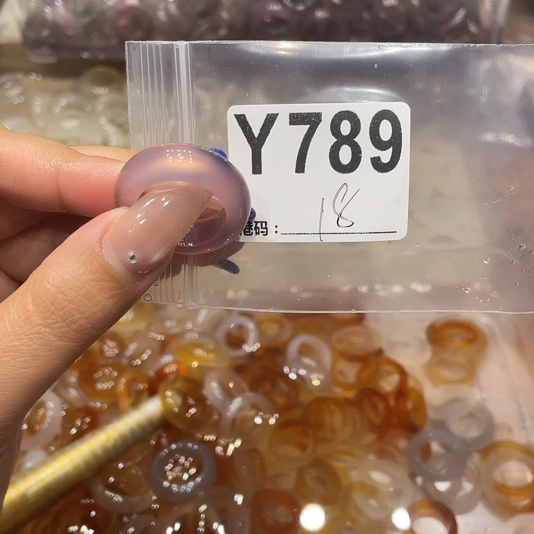 玛瑙/玉髓未镶嵌戒指789