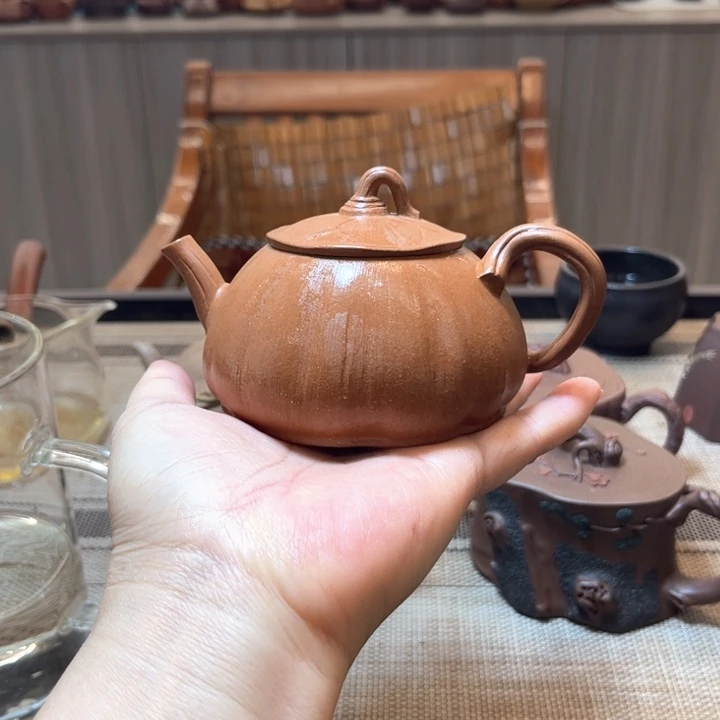 茶杯紫砂莲藕壶200 «