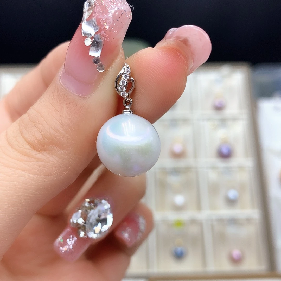 淡水珍珠颈饰合金