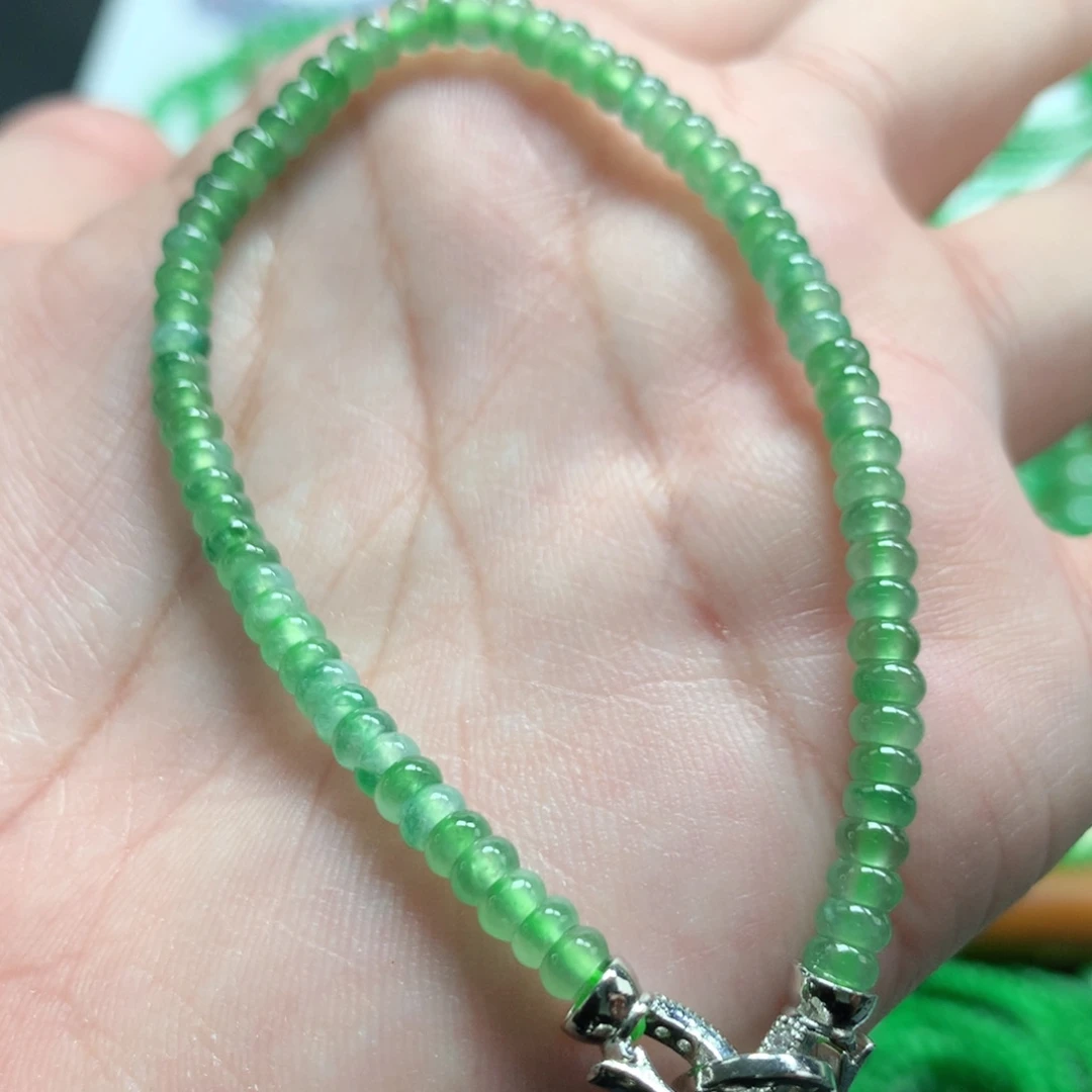 翡翠未镶嵌手链翡翠