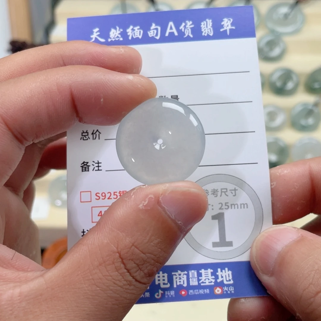 翡翠未镶嵌颈饰23.4/5.7