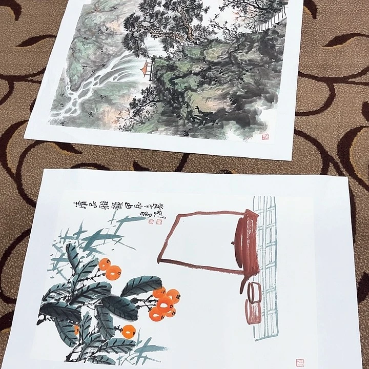 国画z****版青松加李建海