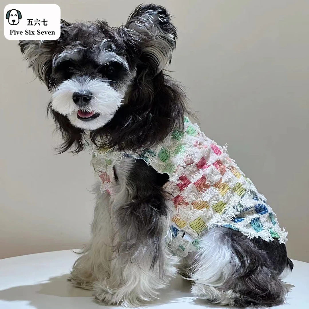 宠物狗狗衣服夏季薄款大中小型犬泰迪比熊柯基雪纳瑞金毛巨贵萨摩