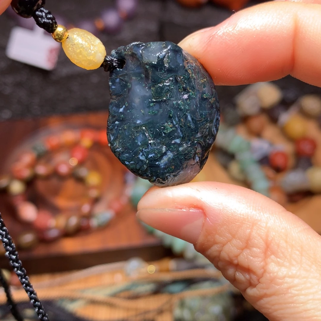 未镶嵌玛瑙/玉髓珠宝半成品