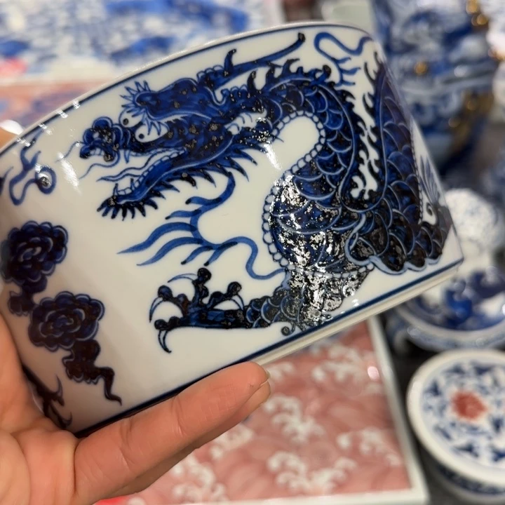 我***茶景德镇手工手绘陶瓷