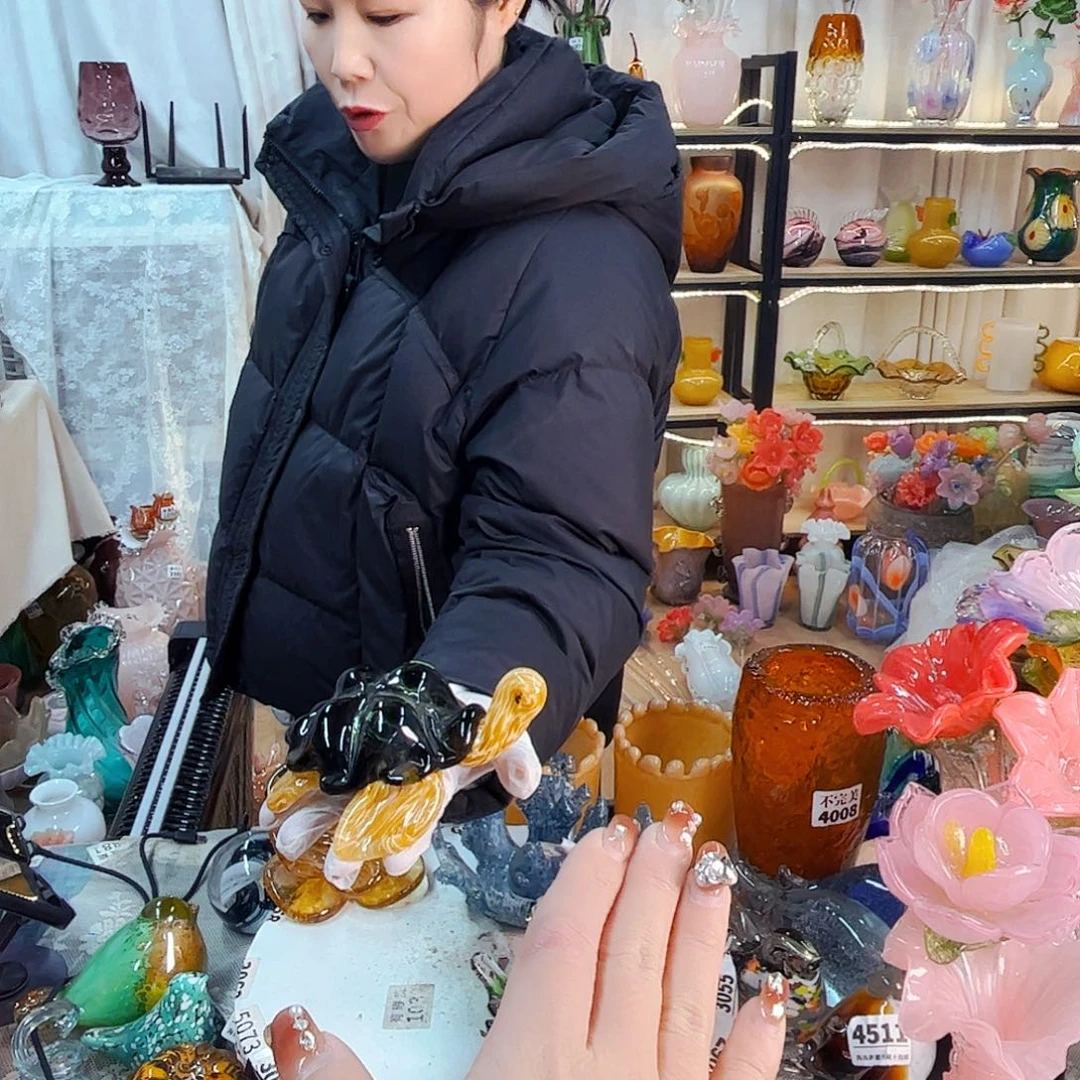 乌龟家悦美居琉璃摆件