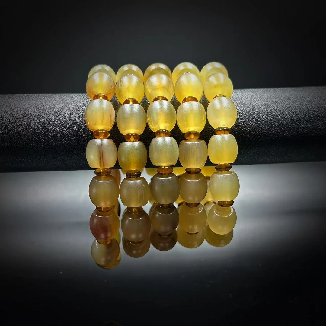 【缪老师严选】SJ1269 羊角刮痧桶珠造型