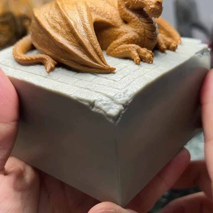 东北石松花石摆件