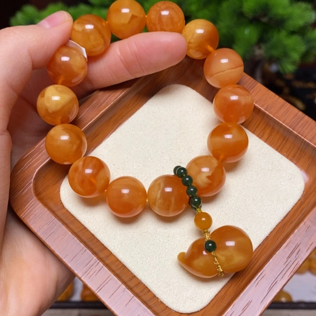 【闪购商品】手链蜜蜡未镶嵌手串