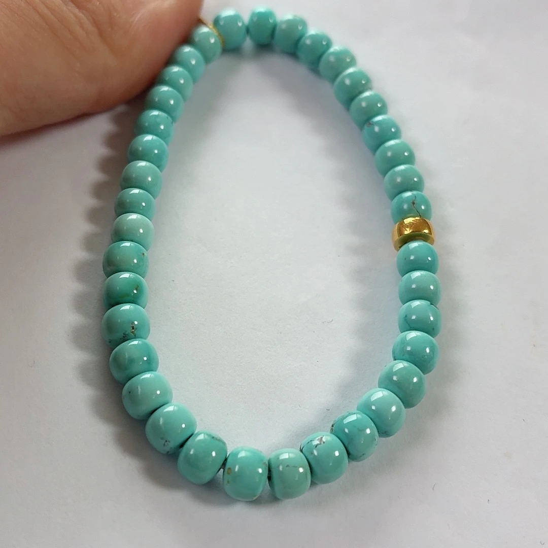 18K金镶嵌绿松石珠宝奇石