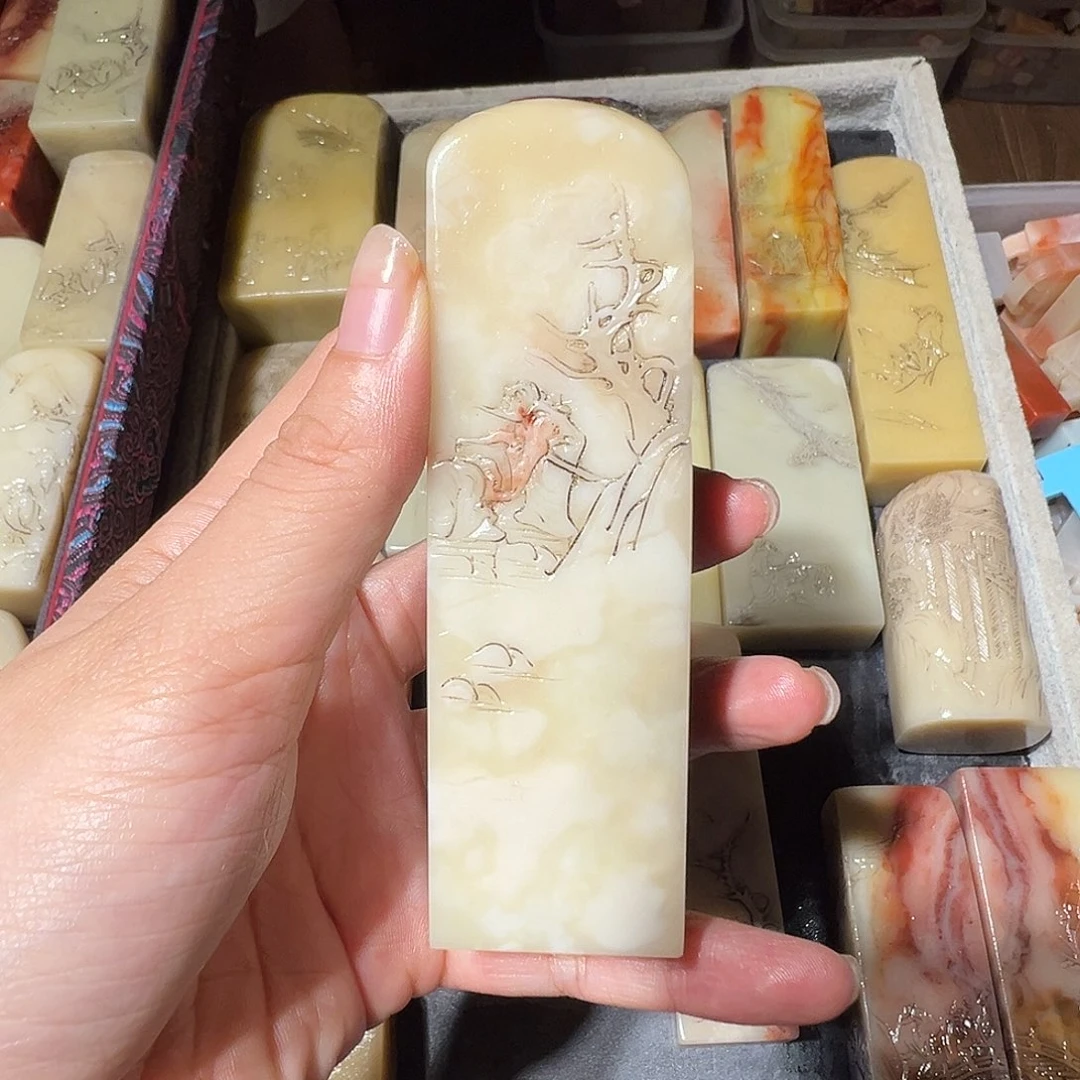 马***米寿山石随机批发一个