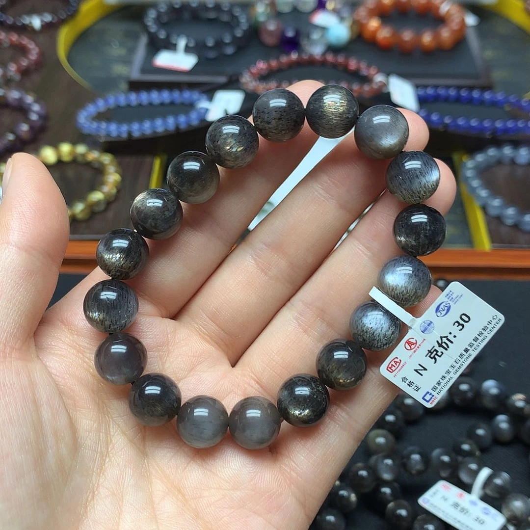 长石手链未镶嵌手链