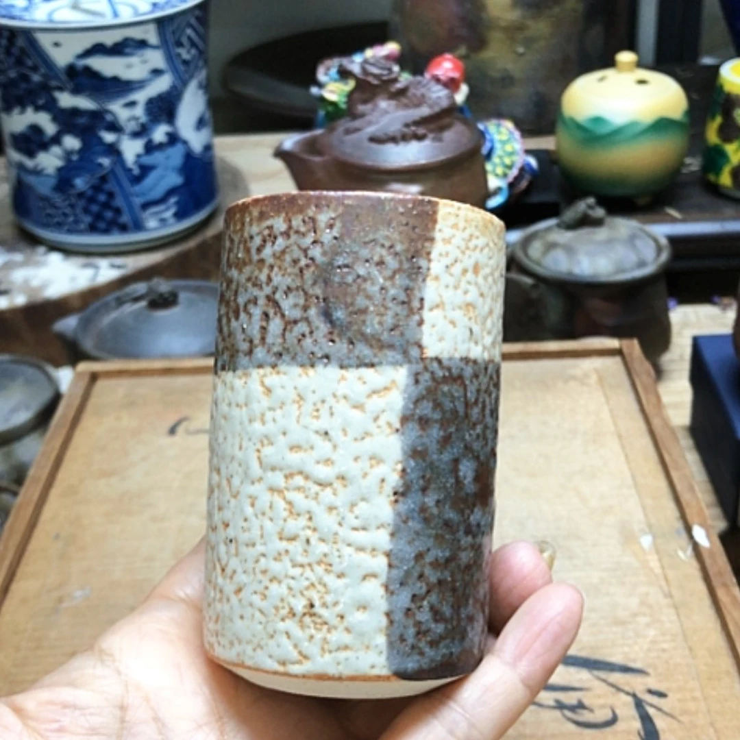 【闪购商品】碗志野杯老瓷全新无瑕