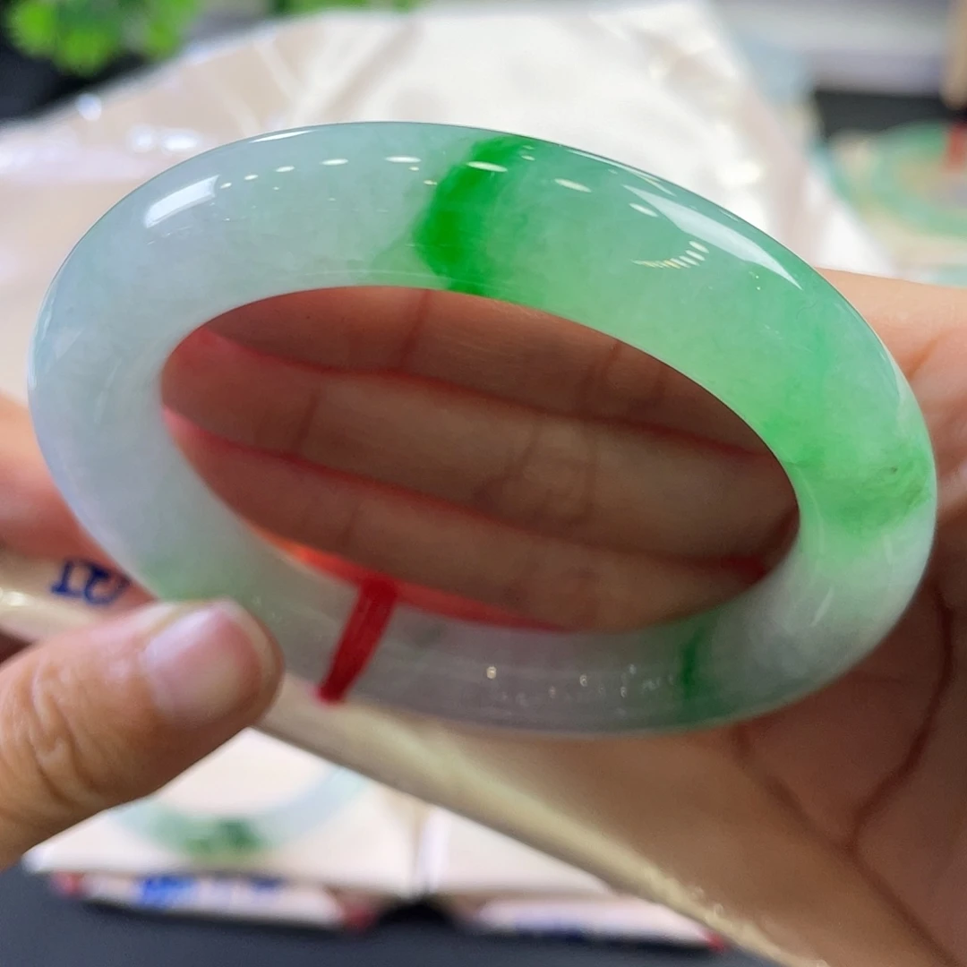 未镶嵌手镯翡翠51号圆条