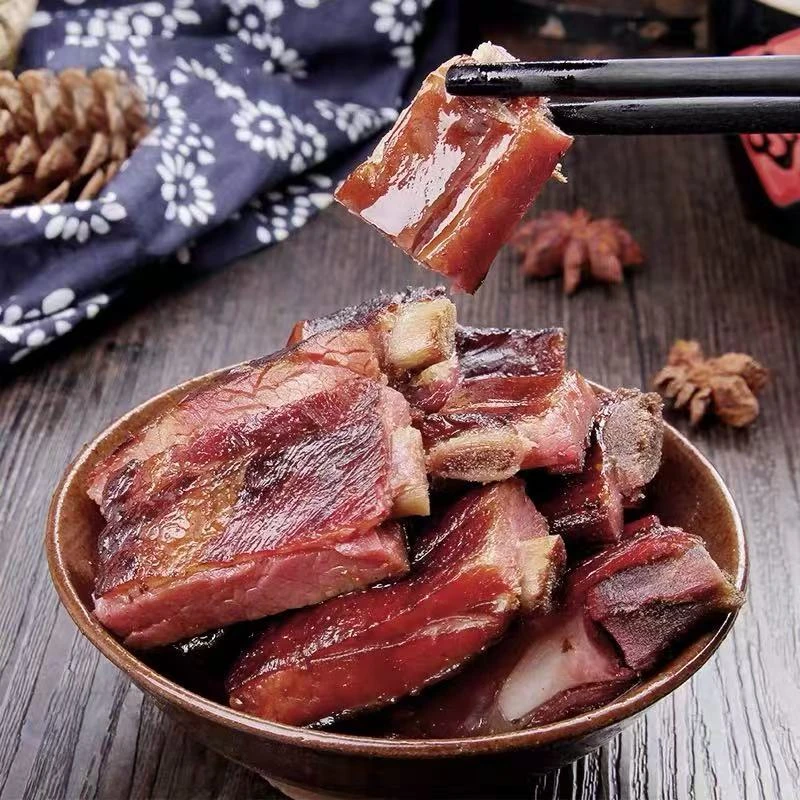 腊排骨云南特产农家自制黑猪风干土猪排骨免切火锅煲汤食材