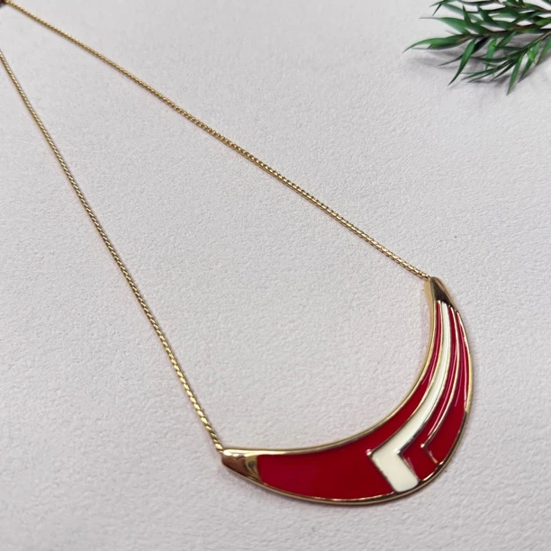 铜合金项链 【六六中古】孤品复古项链te2721链长41