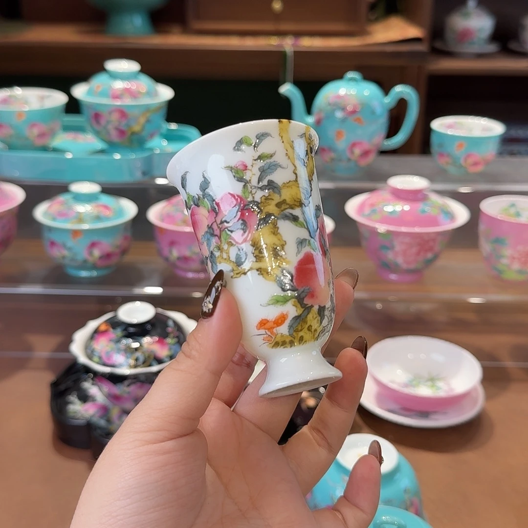 珐琅彩主人杯茶具系列