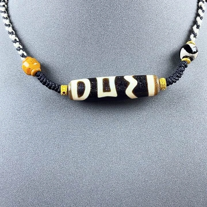 玛瑙/玉髓颈饰合金