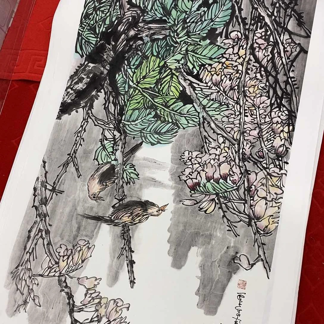 国画踏****下我想吃东西我自己也d