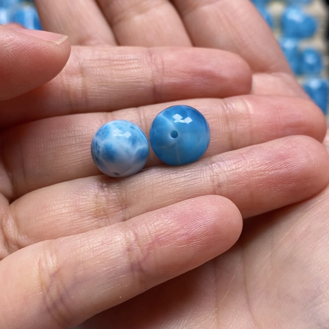 针钠钙石（海纹石）颈饰未镶嵌D**f