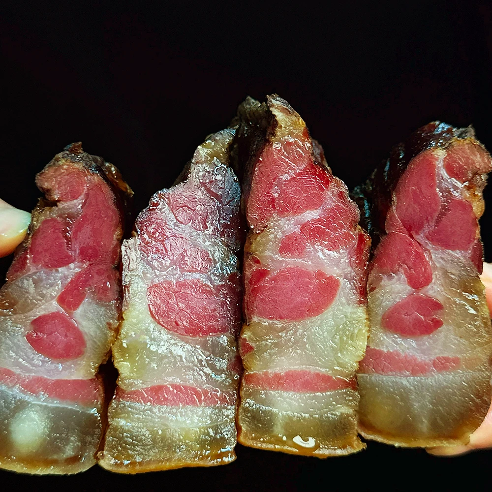 柴火烟熏腊肉恩施腊味湖北传统熏制真空袋装