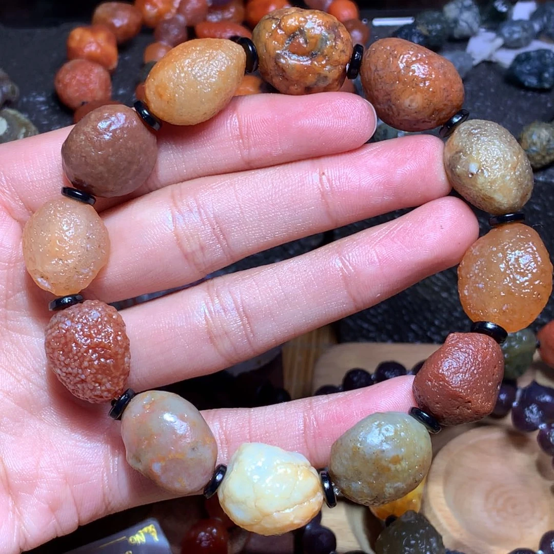 未镶嵌玛瑙/玉髓珠宝半成品