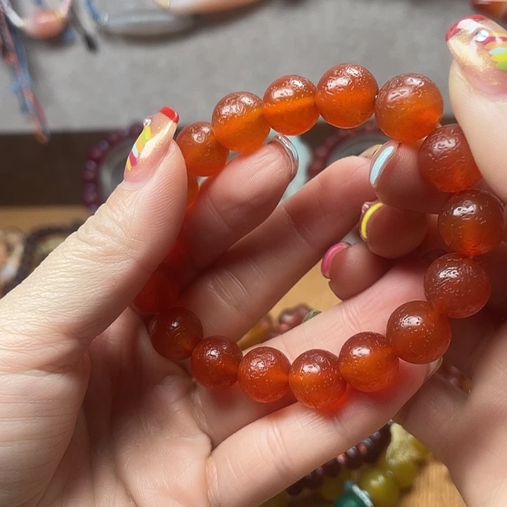 玛瑙/玉髓未镶嵌手链