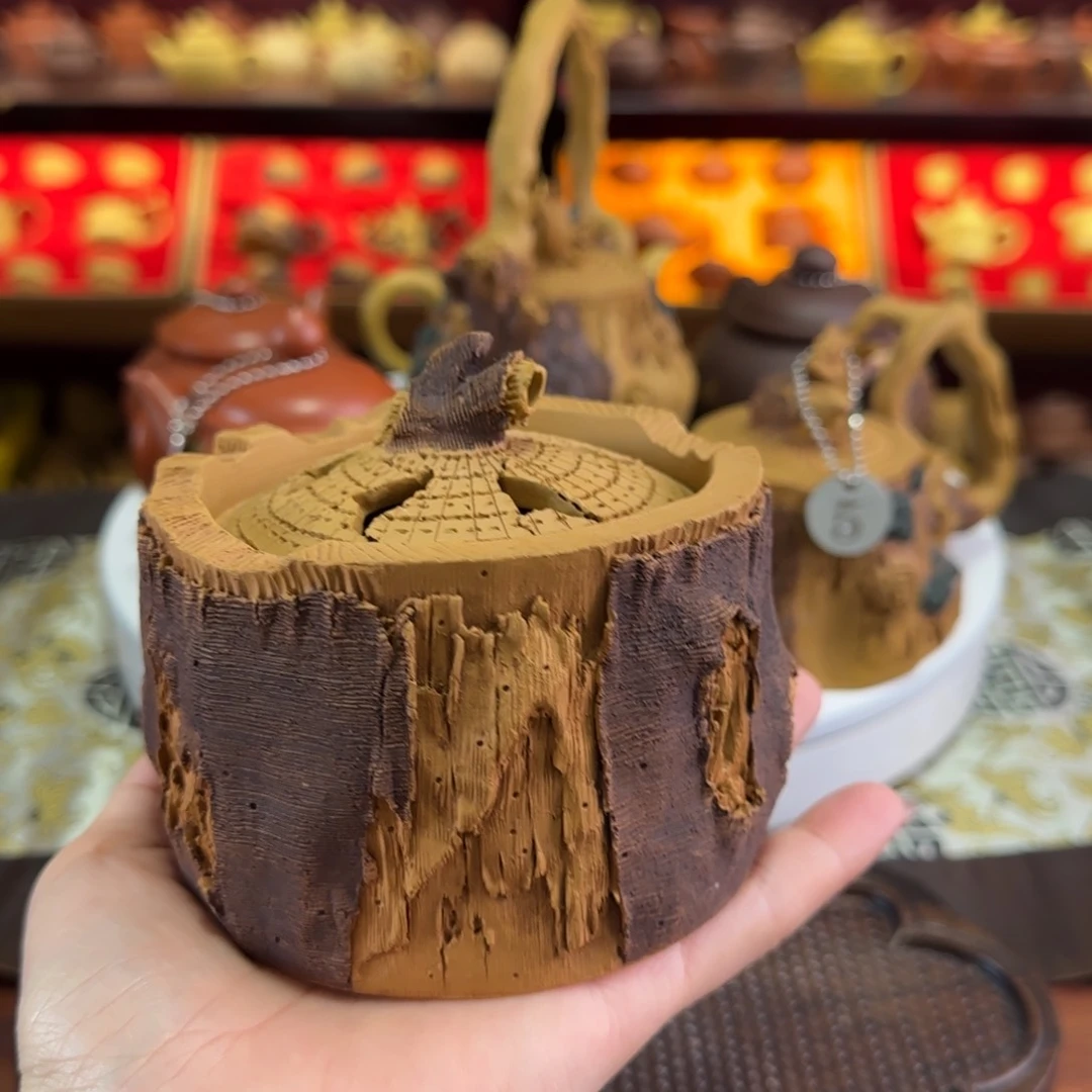 茶壶段泥枯木香炉