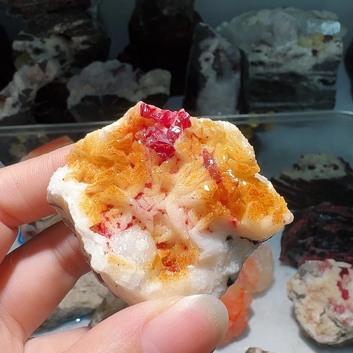 古***泥天然辰砂天然朱砂原矿石