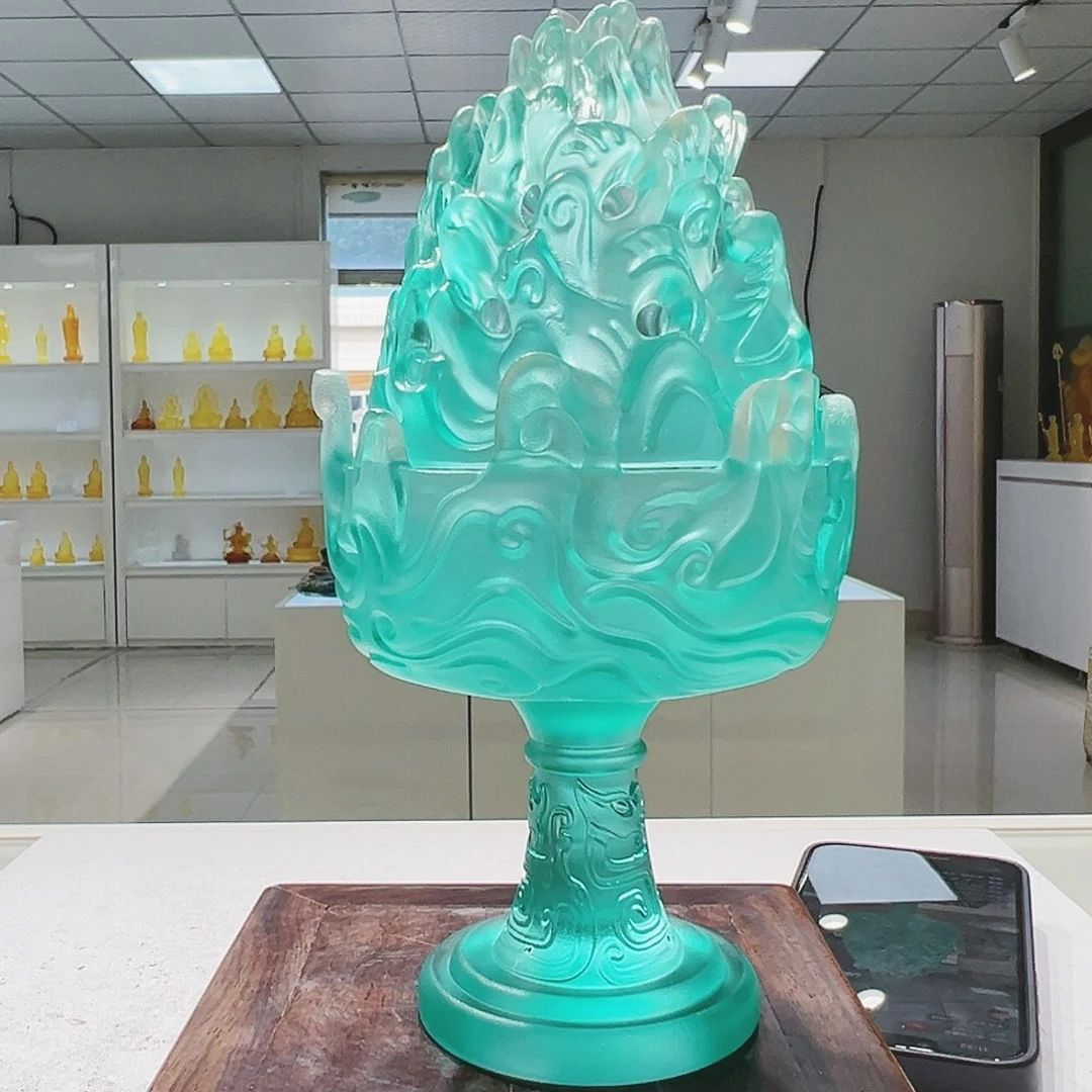 【闪购商品】手工艺品琉璃博山炉大号