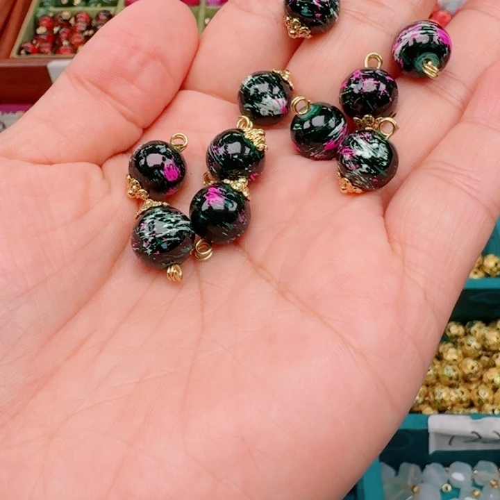 非遗传承铜扣圆珠扣