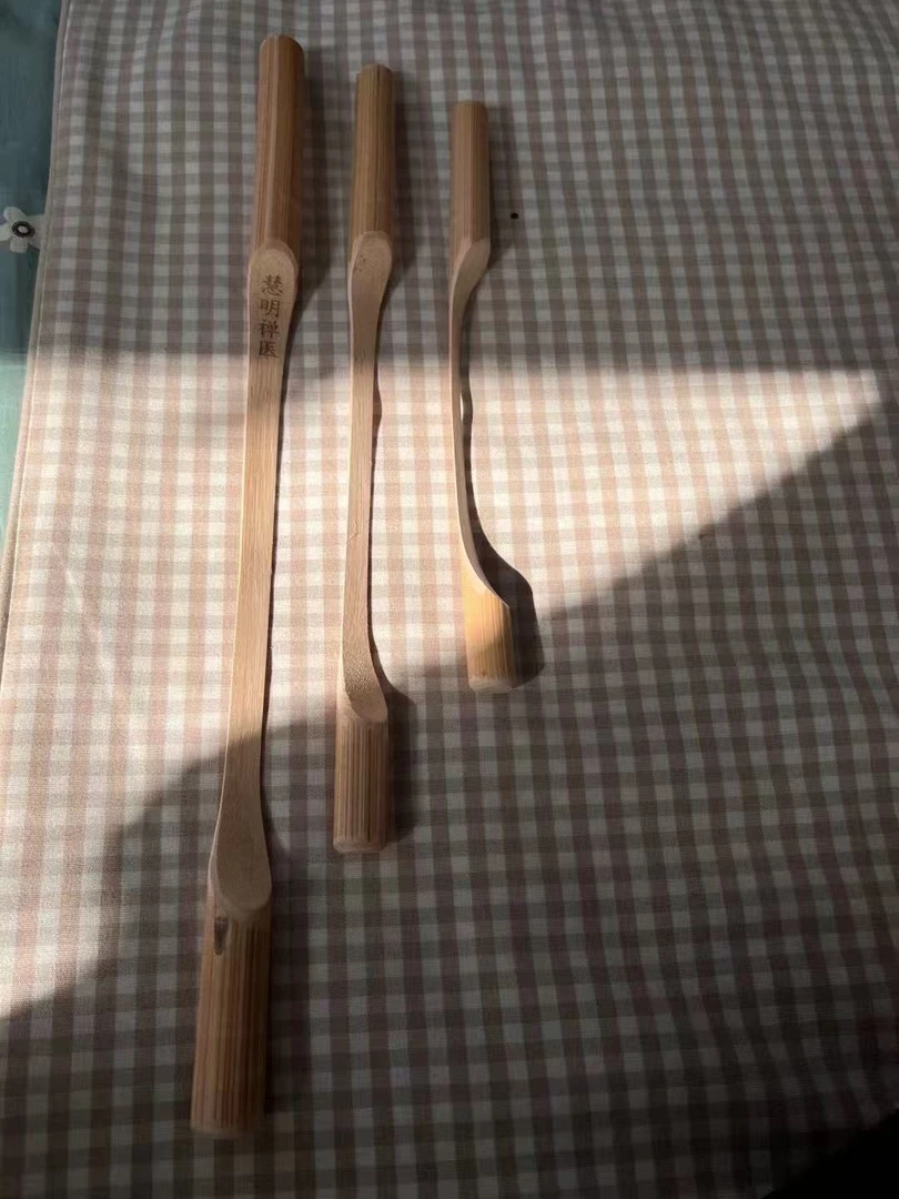 通络拍痧养生滕棍家用工具双面手工按摩棒疏通竹子长柄按摩器
