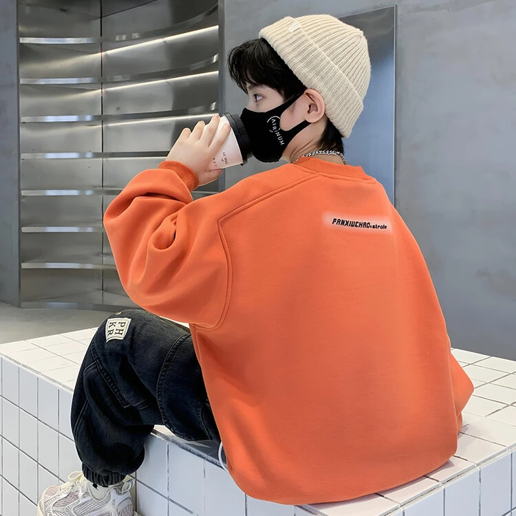 童品（101-199）男童上衣2025新款打底衫卫衣春秋款外套